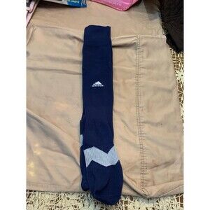 Adidas Kids Large Navy Athletic Socks Soccer Over‑the‑Calf Performance Pair